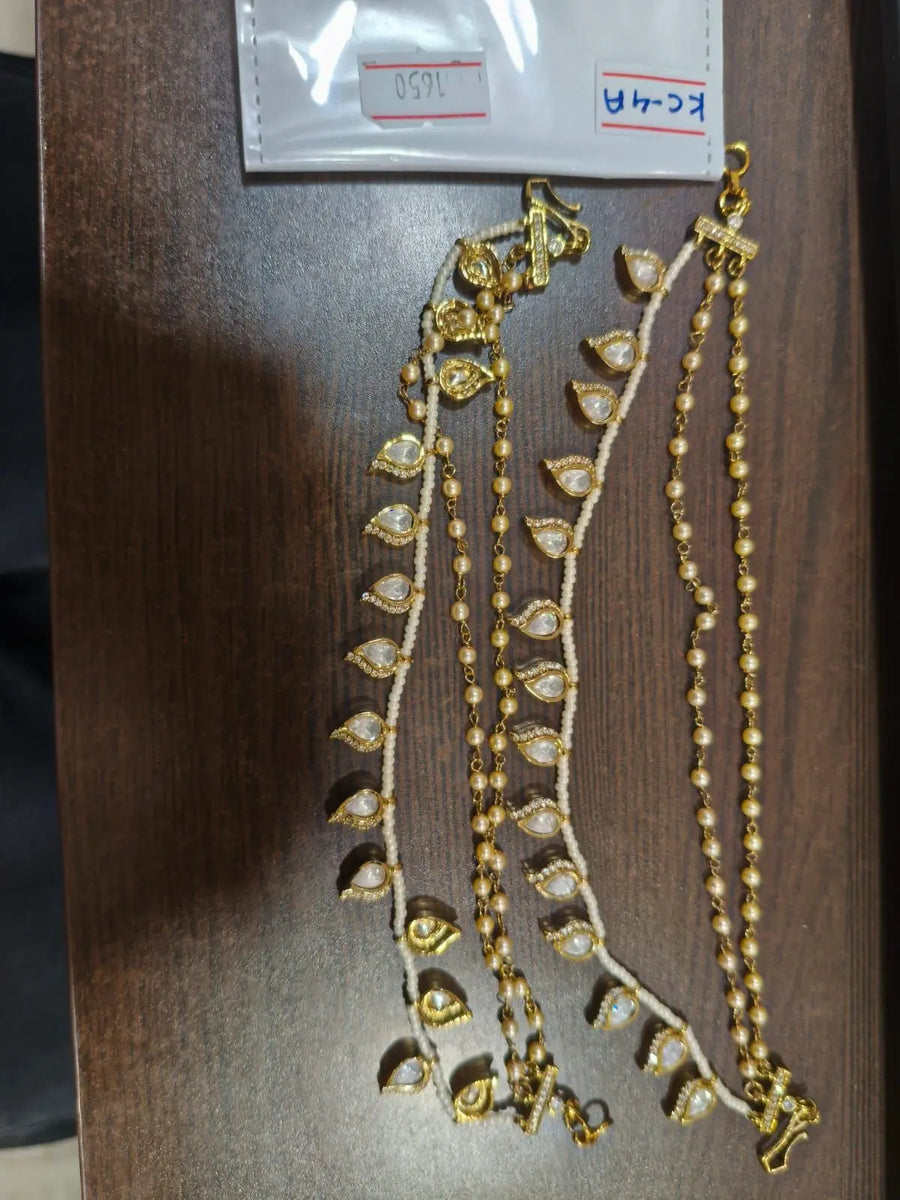 Antique Finish Brass Ear Chain