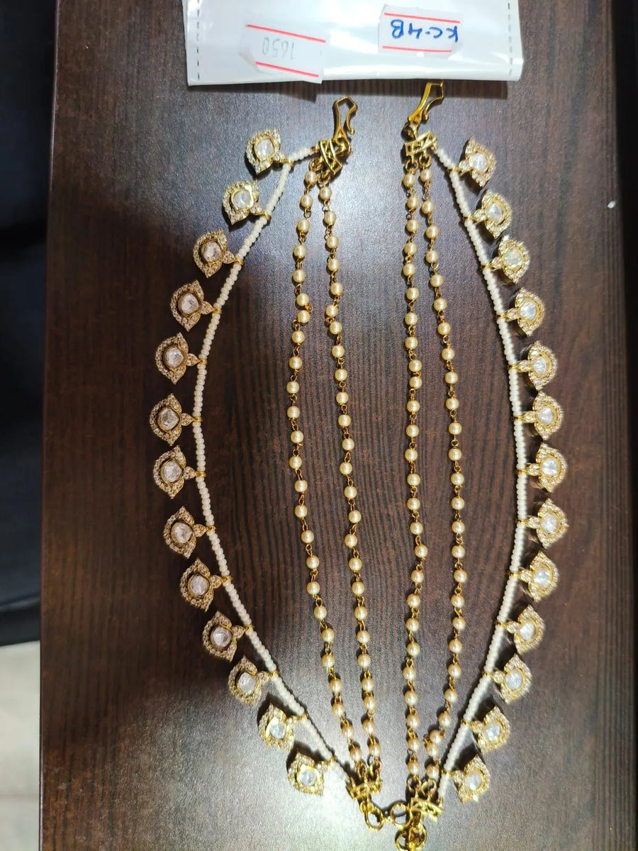 Decorative Brass Ear Chain