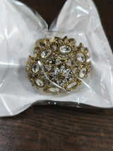 Handcrafted Brass Adjustable Ring