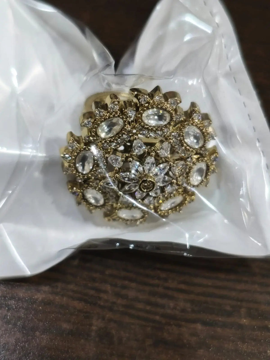 Handcrafted Brass Adjustable Ring