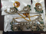 Brass Necklace Set with Traditional Indian Craftsmanship