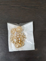 Kundan Brass Earrings with Meenakari Floral Detail