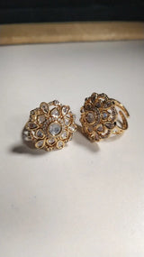 Brass Bridal Set with Hathphool, Maang Tikka and Nose Ring