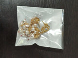 Kundan Brass Earrings with Meenakari Inspired Detailing