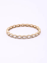 Uncut Polki Stone Studded Brass Bangles