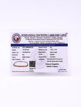 Natural Multicolour Sapphire Sterling Silver Tennis Bracelet