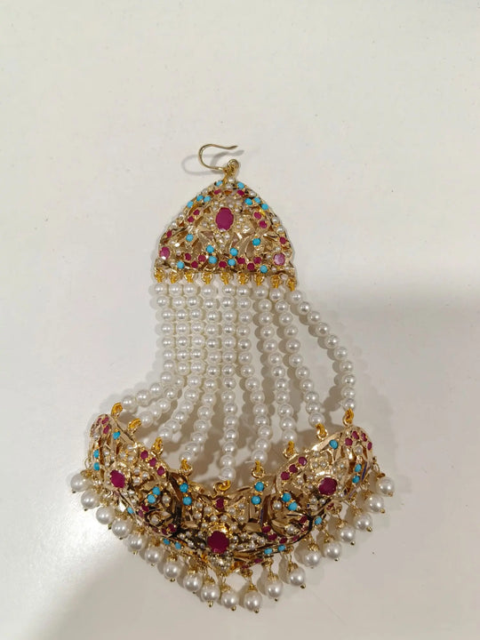 Antique Finish Brass Passa Headpiece