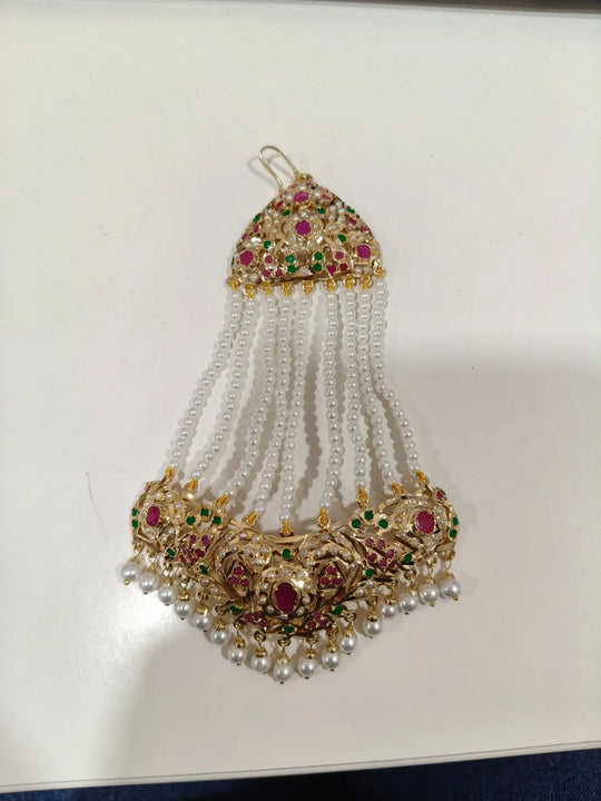 Antique Finish Brass Passa Headpiece