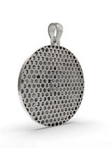 Navagraha Antique Sterling Silver Pendant