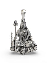 Guru Gorakhnath Devotional Sterling Silver Pendant