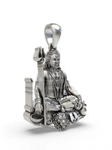 Guru Gorakhnath Devotional Sterling Silver Pendant