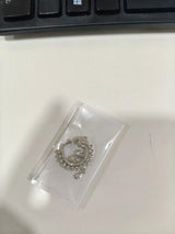 Golden Brass Nose Ring with Traditional Finish