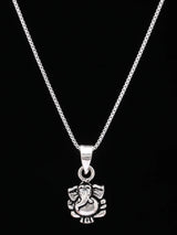 Lord Ganesha Sterling Silver Pendant
