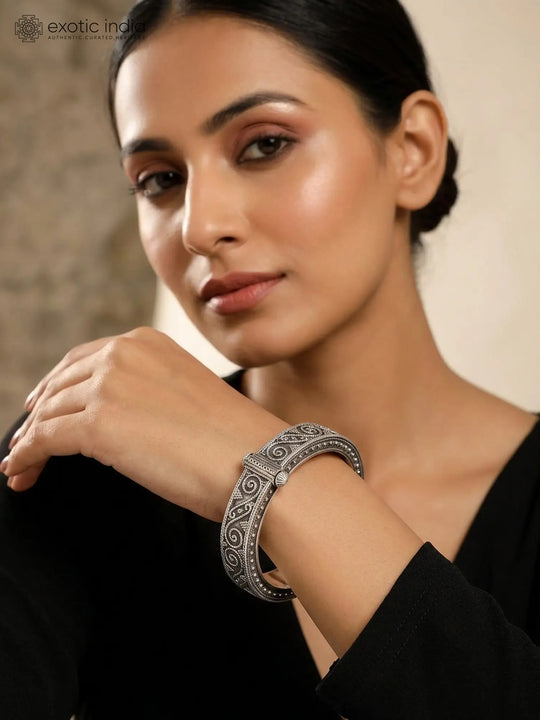 Openable Sterling Silver Bangle