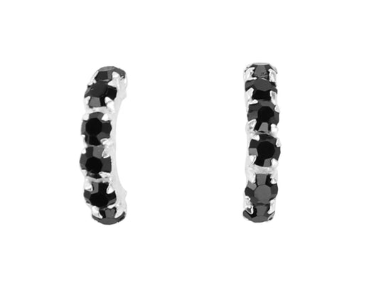 Cubic Zirconia Sterling Silver Earrings