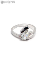 Marquise Cubic Zirconia Sterling Silver Ring