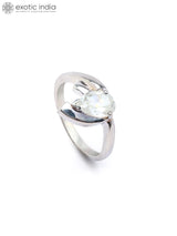 Marquise Cubic Zirconia Sterling Silver Ring