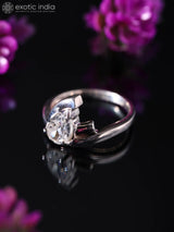 Marquise Cubic Zirconia Sterling Silver Ring