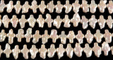 Pearl Cross Pendant Necklace with Freshwater Pearl Drops