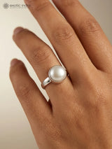 Pearl Sterling Silver Ring