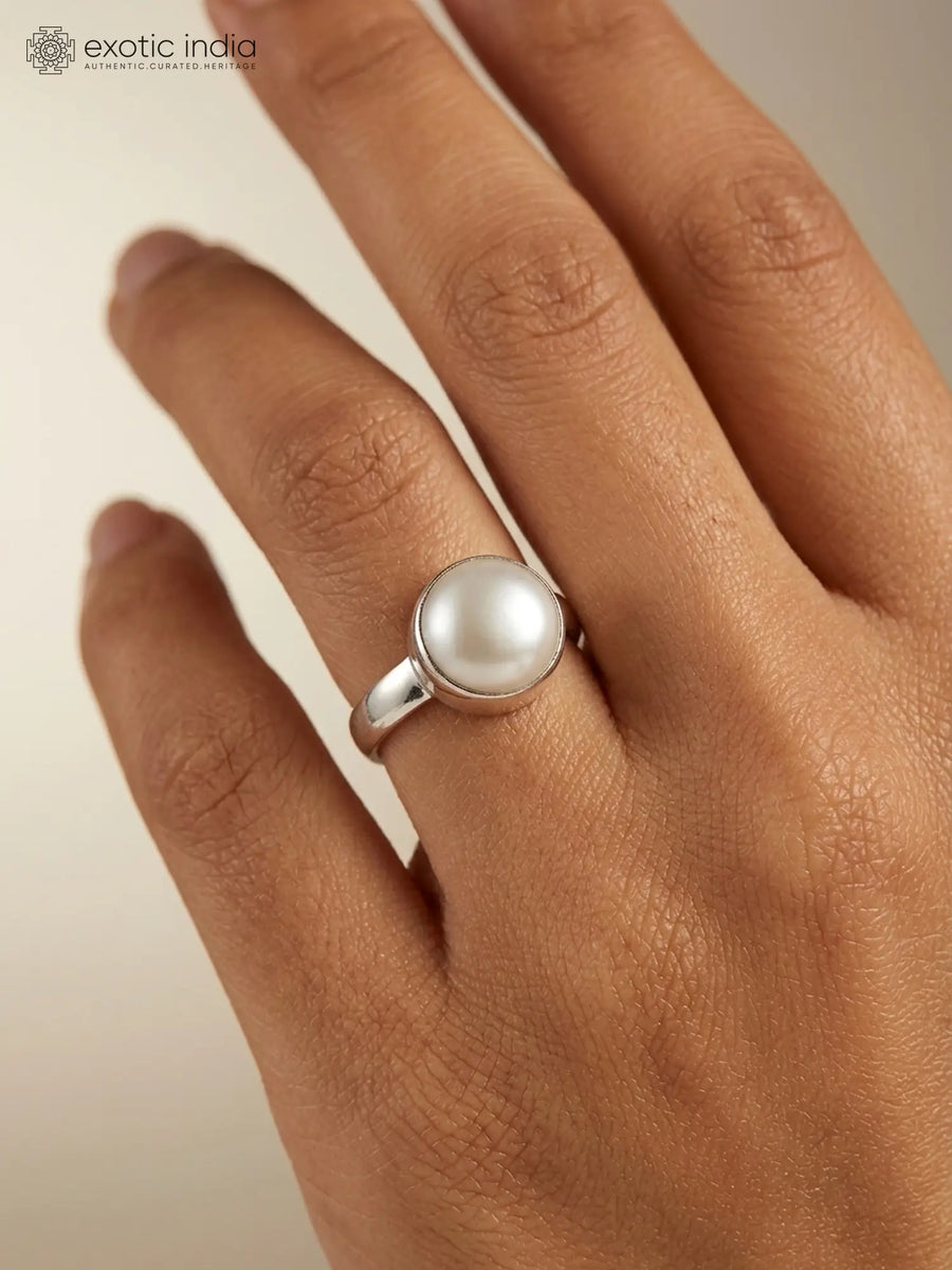 Pearl Sterling Silver Ring