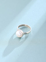 Pearl Sterling Silver Ring