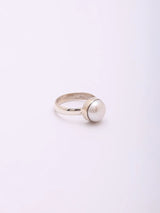 Pearl Sterling Silver Ring