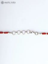 Turquoise, Coral and Lapis Lazuli Sterling Silver Necklace
