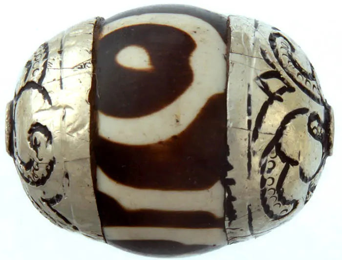 Gzi Semi-Precious Gemstone Bead in Sterling Silver