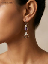 Amethyst Sterling Silver Earrings