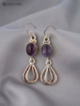 Amethyst Sterling Silver Earrings