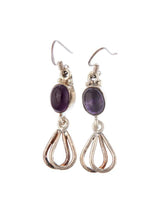 Amethyst Sterling Silver Earrings