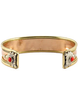 Om Motif Copper Alloy Bracelet