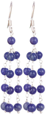 Faceted Amethyst Sterling Silver Earrings