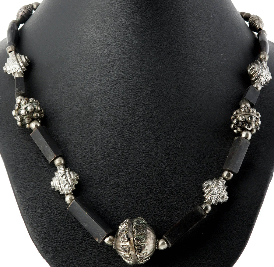 Handcrafted Beaded Necklace in Indian Heritage Style
