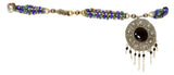Multicolour Beaded Belly Chain with Dangles