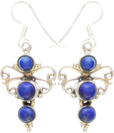 Lapis Lazuli Sterling Silver Earrings