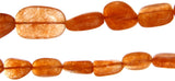 Cherry Quartz Plain Nugget Necklace