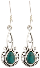 Turquoise Sterling Silver Earrings