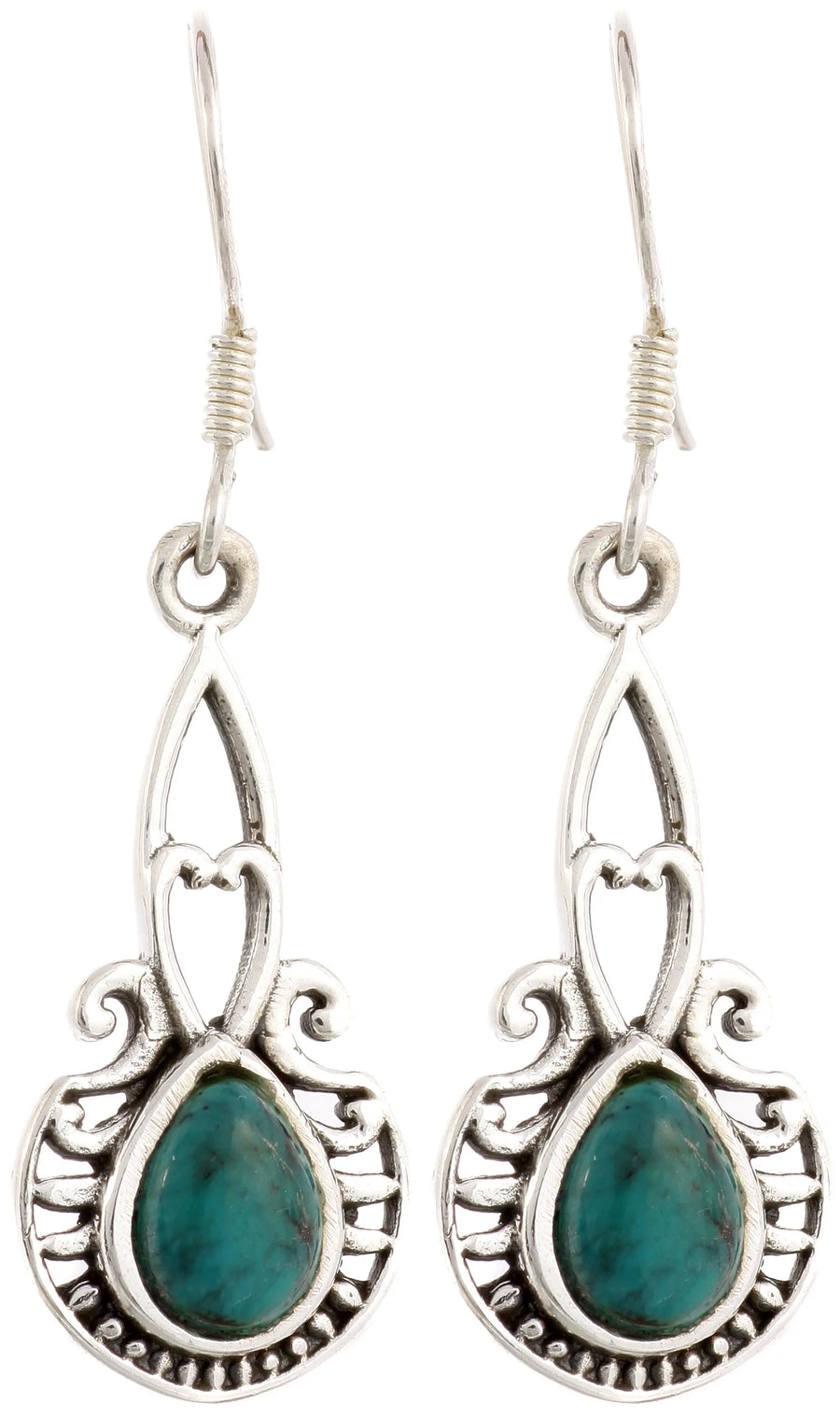 Turquoise Sterling Silver Earrings