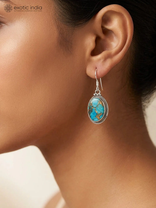 Turquoise Sterling Silver Earrings