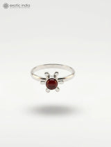 Rainbow Moonstone and Labradorite Sterling Silver Ring