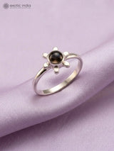 Rainbow Moonstone and Labradorite Sterling Silver Ring
