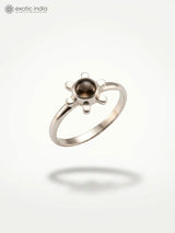Rainbow Moonstone and Labradorite Sterling Silver Ring
