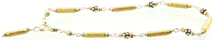 Gold Plated Sterling Silver Bracelet