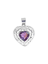 Faceted Lapis Lazuli Sterling Silver Pendant