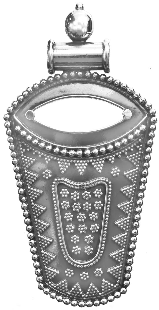 Sterling Silver Tongue Motif Pendant