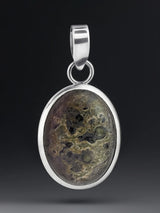 Picture Jasper Sterling Silver Pendant