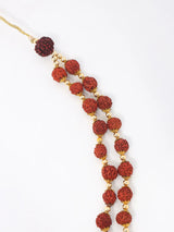 Rudraksha Mala Necklace in Sacred Long-String Design