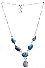 Larimar Sterling Silver Necklace